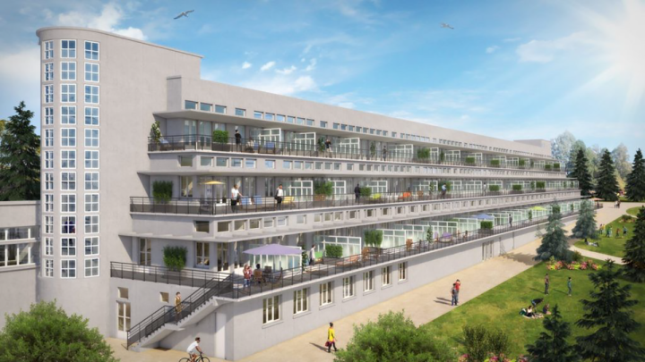 Restauration du pavillon Les tamaris du sanatorium d’AINCOURT